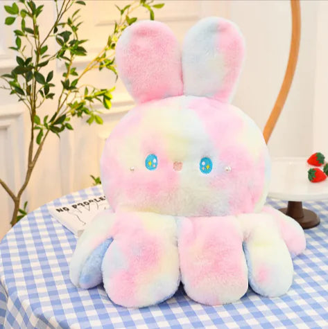 Reversible Octopus Rabbit Plush