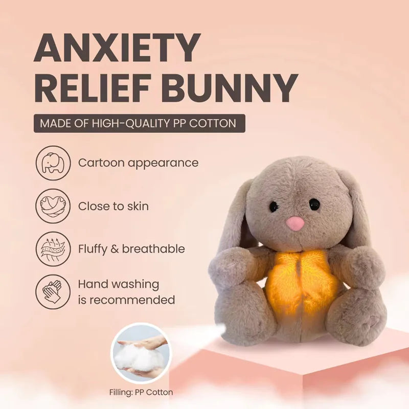 Breathing Bunny Plush Toy