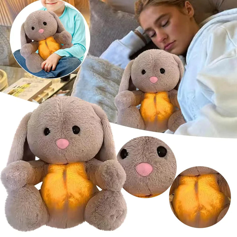 Breathing Bunny Plush Toy